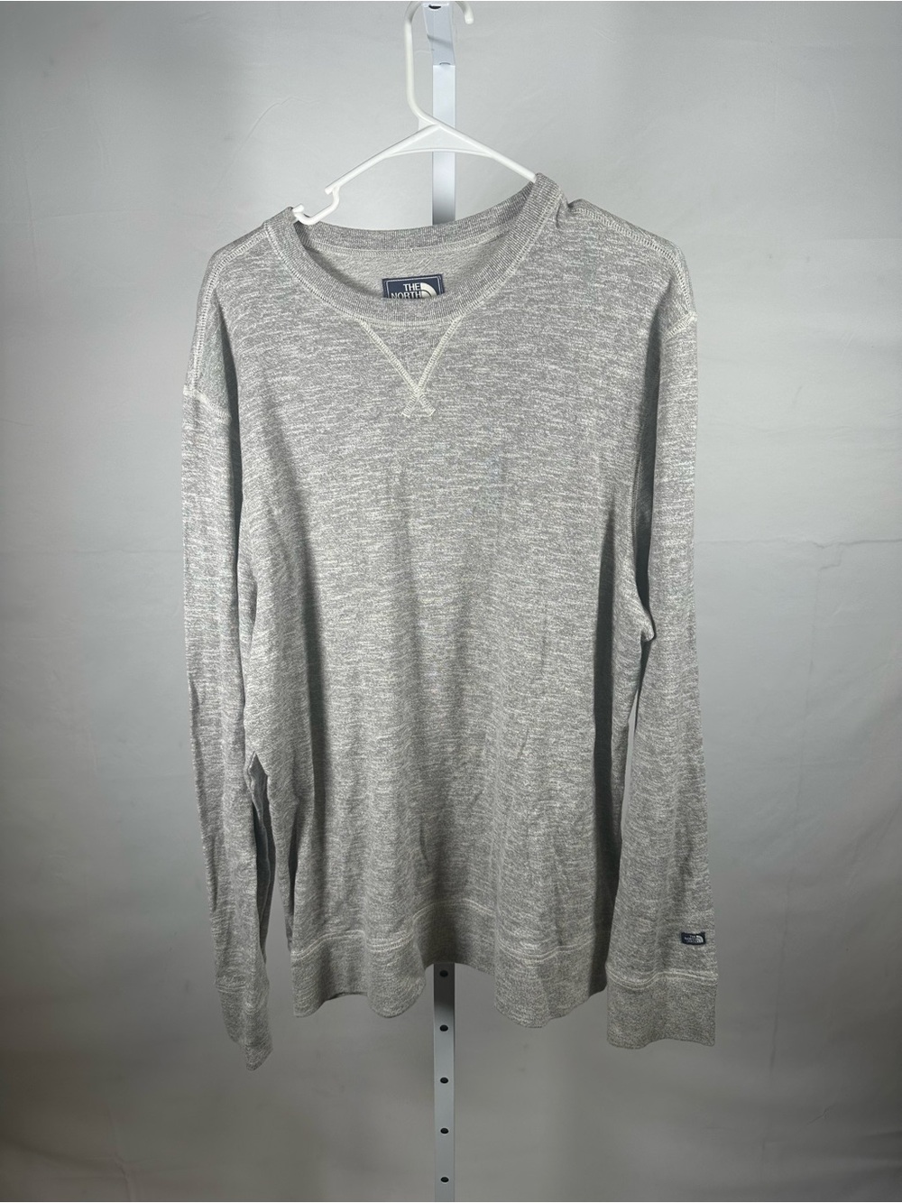 The North Face Men's Grey Heather Crewneck Sweatshirt Size L California Heritage